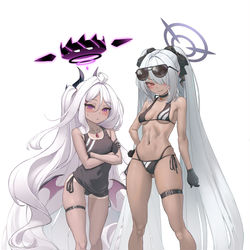空崎ヒナ&銀鏡イオリ