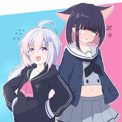 宇沢レイサと杏山カズサ