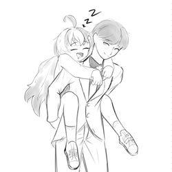 아빠와 딸 같은 느낌