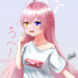 おにまいのまひろと服を交換したホシノ