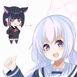 デフォルメカズサ＆宇沢レイサ