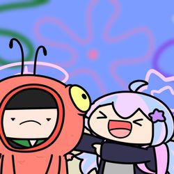 Kazusa in salmon suit