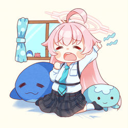 寝起きのホシノ