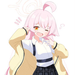 うへ～、おはよ～せんせ～