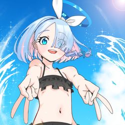 (skeb依頼)水着アロナ