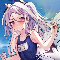 100日チャレンジ5日目　水着空崎ヒナ