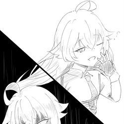 小鳥遊ホシノらくがき