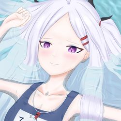 海の浅瀬で
