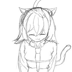 撫でられ猫耳ホシノ