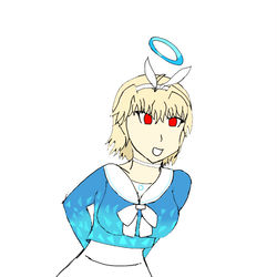 Arcueid in Arona's Outfit