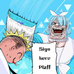Sign here, sensei