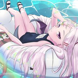 休憩中のヒナちゃん