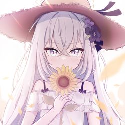 夏と向日葵とアズサちゃん