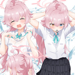 夏服ポニテ小鳥遊ホシノ