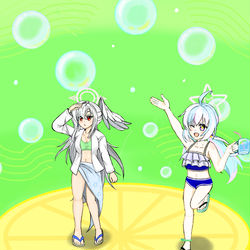 スズミ＆レイサ　しゅわしゅわちほーver