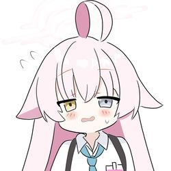 おどおどするおじさん