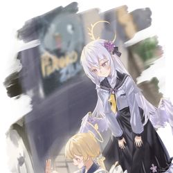 ヒフミとアズサちゃん