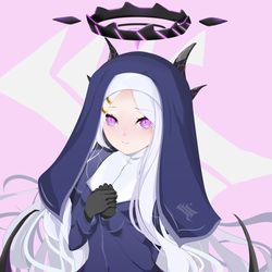 頼んだら着てくれてこれから慰労奉仕もしてくれるシスターヒナちゃん