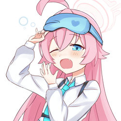 寝起きおじさん