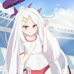 ヒナ委員長のブルマ