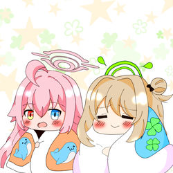 くるまりホシノとノノミ