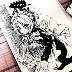 ブルアカメイドヒナ
