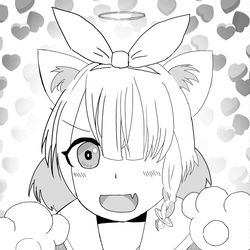 オオカミアロナちゃん