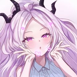ヒナ　投げキッス