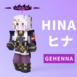 空崎ヒナ × Minecraft
