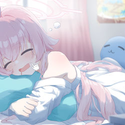 寝てるホシノにいたずらしたい～