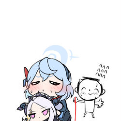 ヒナぬい VS 犬