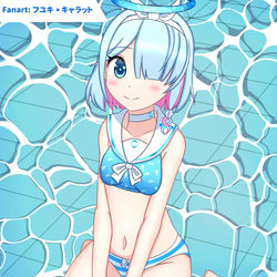 セーラー水着アロナちゃん！