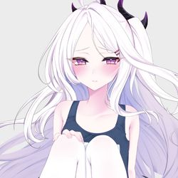 スク水×白ニーソヒナちゃん