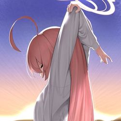 朝焼けとホシノ🌄