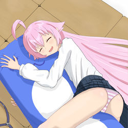ホシノが寝てた
