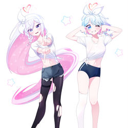 先生、練習生のアロナ&プラナです！