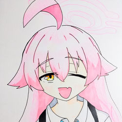 笑顔.1  小鳥遊ホシノ