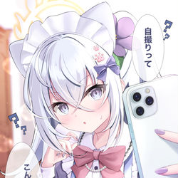 ✨🎀🐈⸒⸒⸒⸒ネコ耳メイドなアズサ🐈‍⬛⸒⸒⸒⸒🎀✨