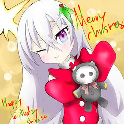 Merry Xmas or HBD azusa