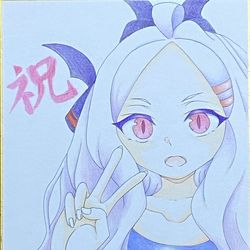 【ブルアカ】空崎ヒナ・色紙