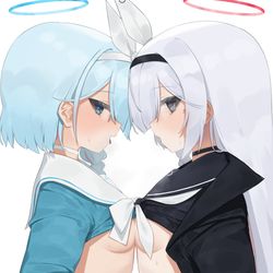 アロナとプラナが温めあってるだけ