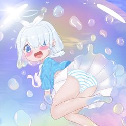 泡泡化的アロナちゃん