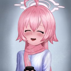 Hoshino in a Winter outfit