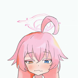 眠そうなホシノちゃん