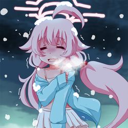 ホシノ寒がりなんか