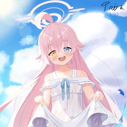 先生もこっち来て一緒に涼もうよ～