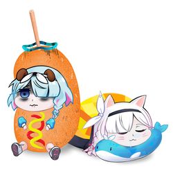 통모짜핫도그 아로나,요즘잘자쿨냥이 프라나