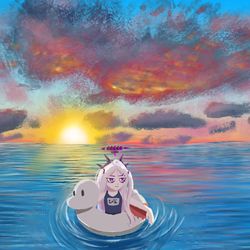 Hiniature at sea