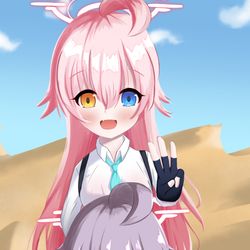 ホシノとホシノ（一年生）とブルアカ三周年