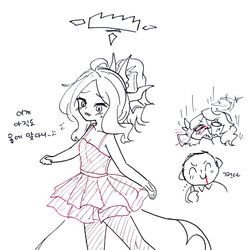 히나(발레복)의 상상도